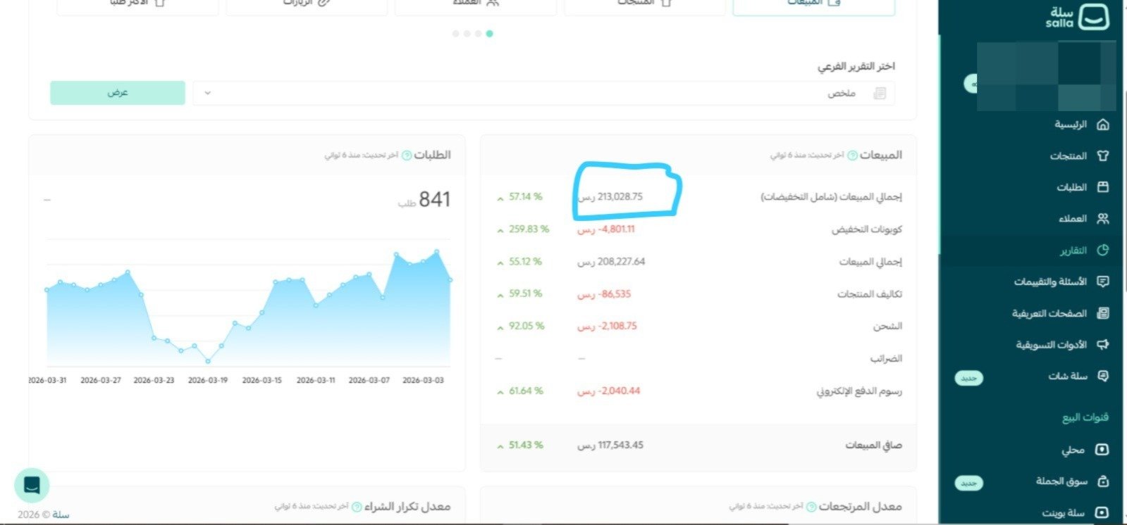 بفضل الله ثم صعود - متجر ملابس